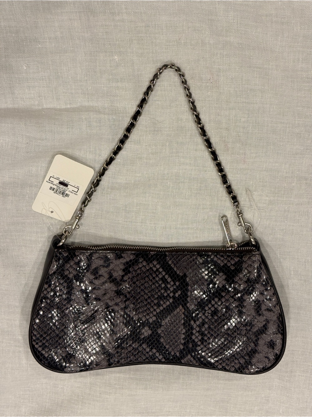 NWT Patricia Nash Snakeskin Embossed Leather Riley Bag - Y2K NOS